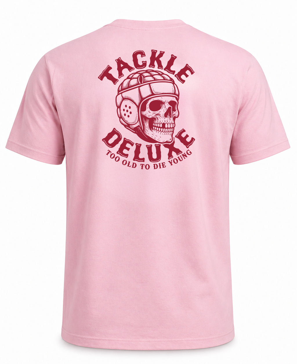 Camiseta rosa SKULL